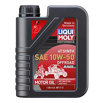 Liqui Moly 4-Stroke Synthetic Engine Oil 10W-50 (1L)