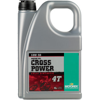 Motorex Cross Power Synthetic 4T Engine Oil - 10W-50 - 4L