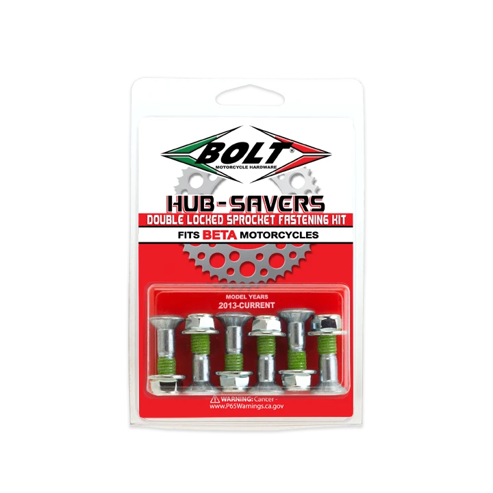 Bolt Hub-Savers Sprocket Fastening Kit