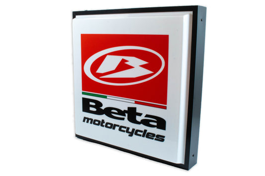 Beta Motorcycles Lighted Sign