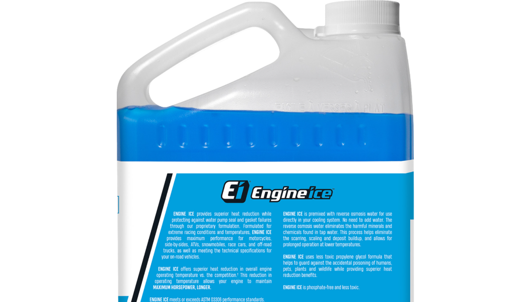 Engine Ice Hi-Performance Motorcycle Coolant + Antifreeze 64 oz.