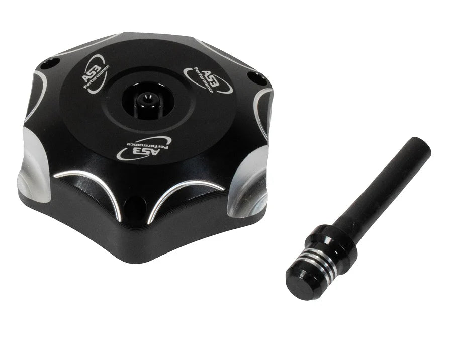 Billet Gas Cap & Breather Tube